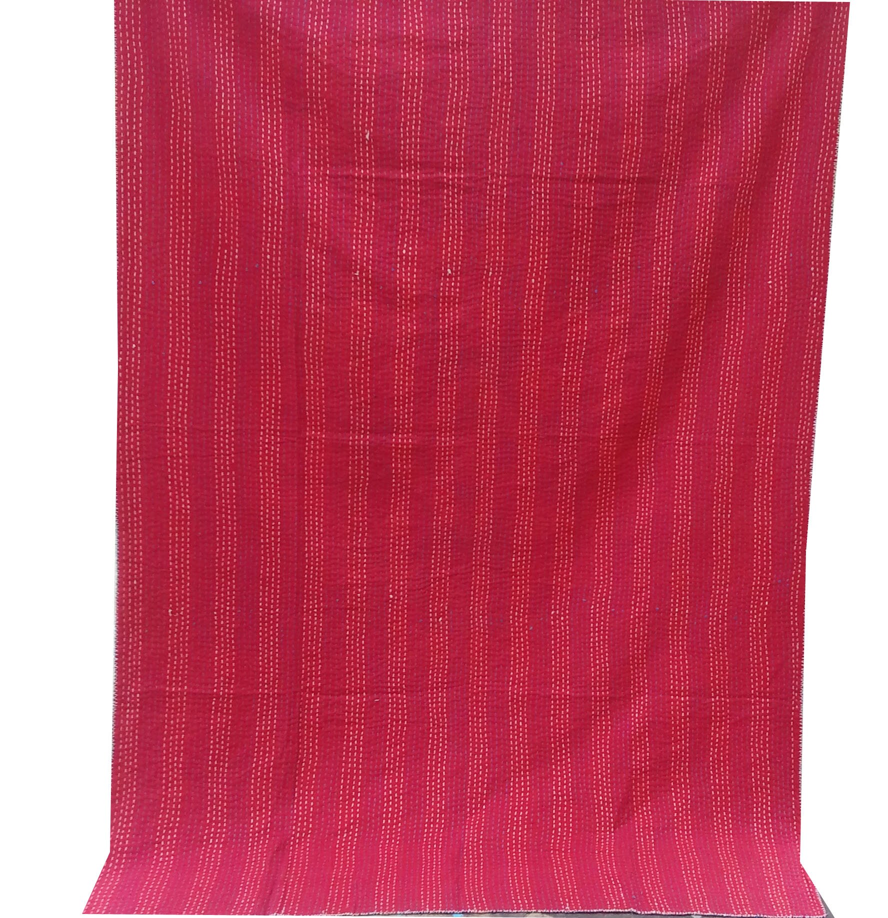 Reversible Handblock Kantha Quilt Blanket Handmade - Etsy