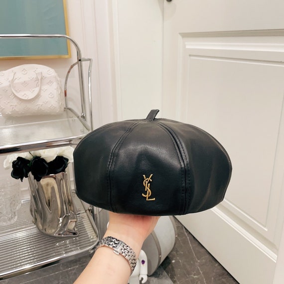 YSL Wool Felt Baseball Cap