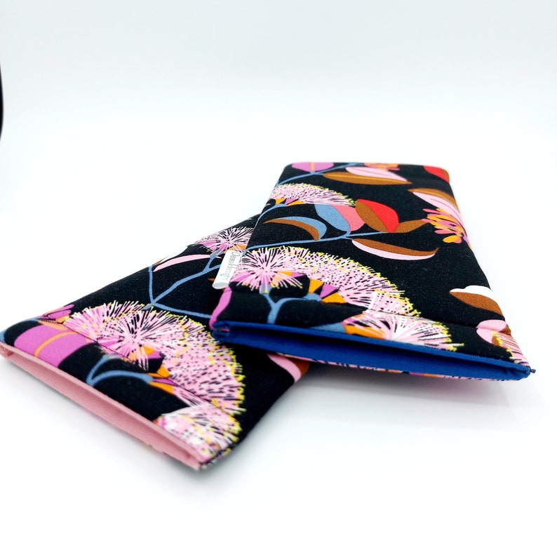 Floral Padded Glasses Case, Squeeze Open, Jocelyn Proust Design image 6
