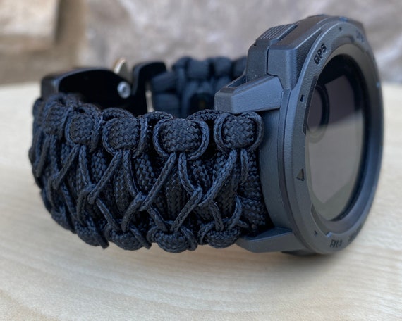 Bracelet de montre Paracord pour Garmin Instinct/Garmin Forerunner