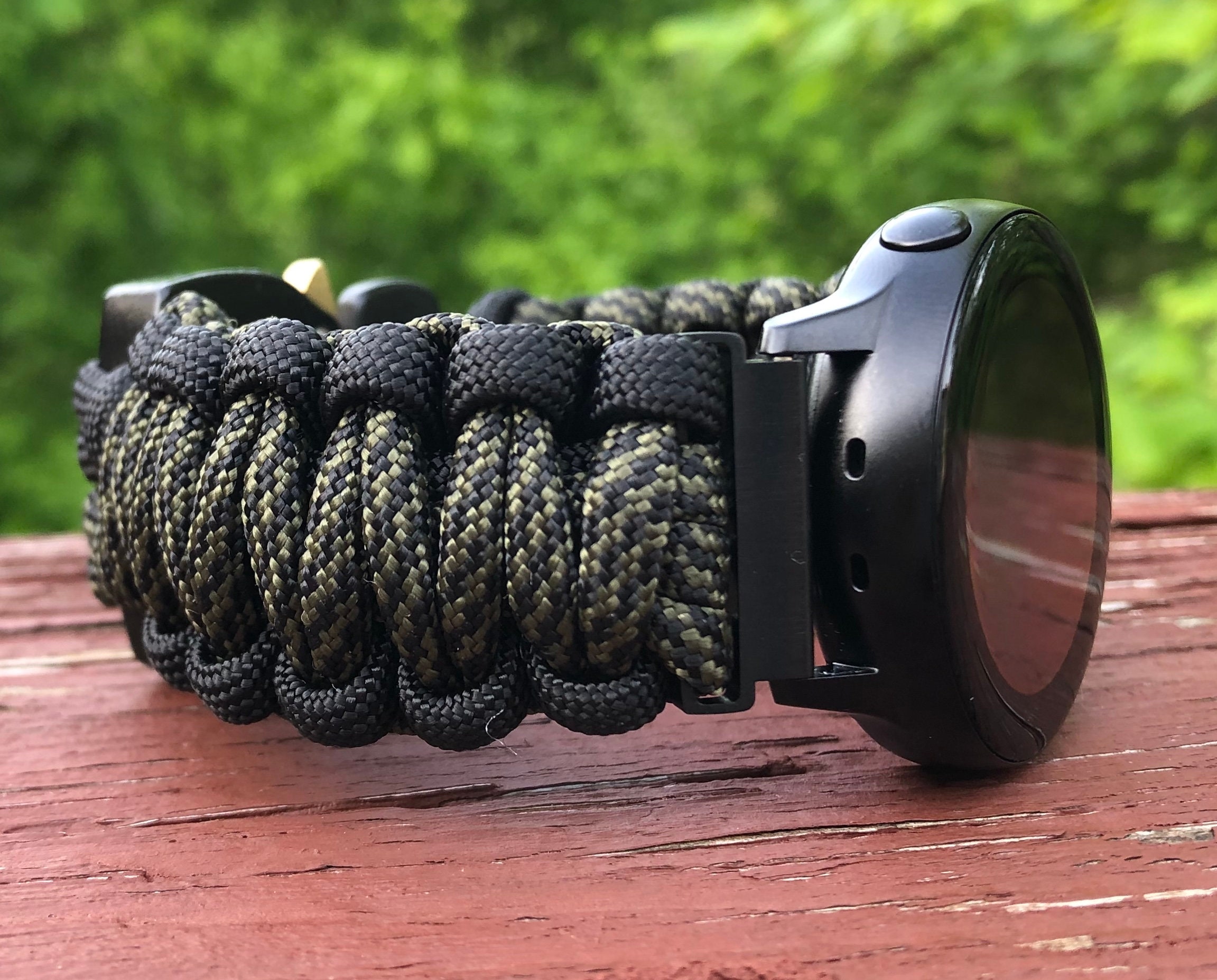 Paracord Watch Band for Samsung Galaxy Watch 2 - Etsy Sweden