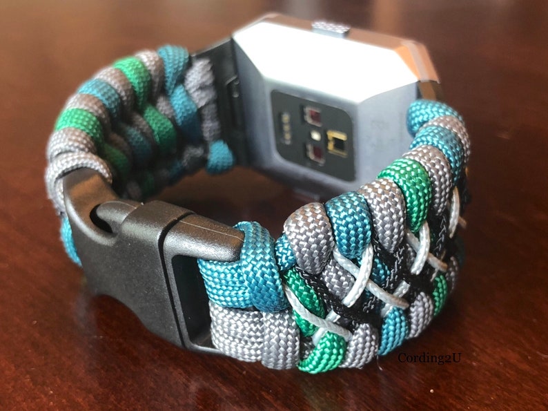 Paracord Watch Band for Fitbit Ionic watch not included image 2
