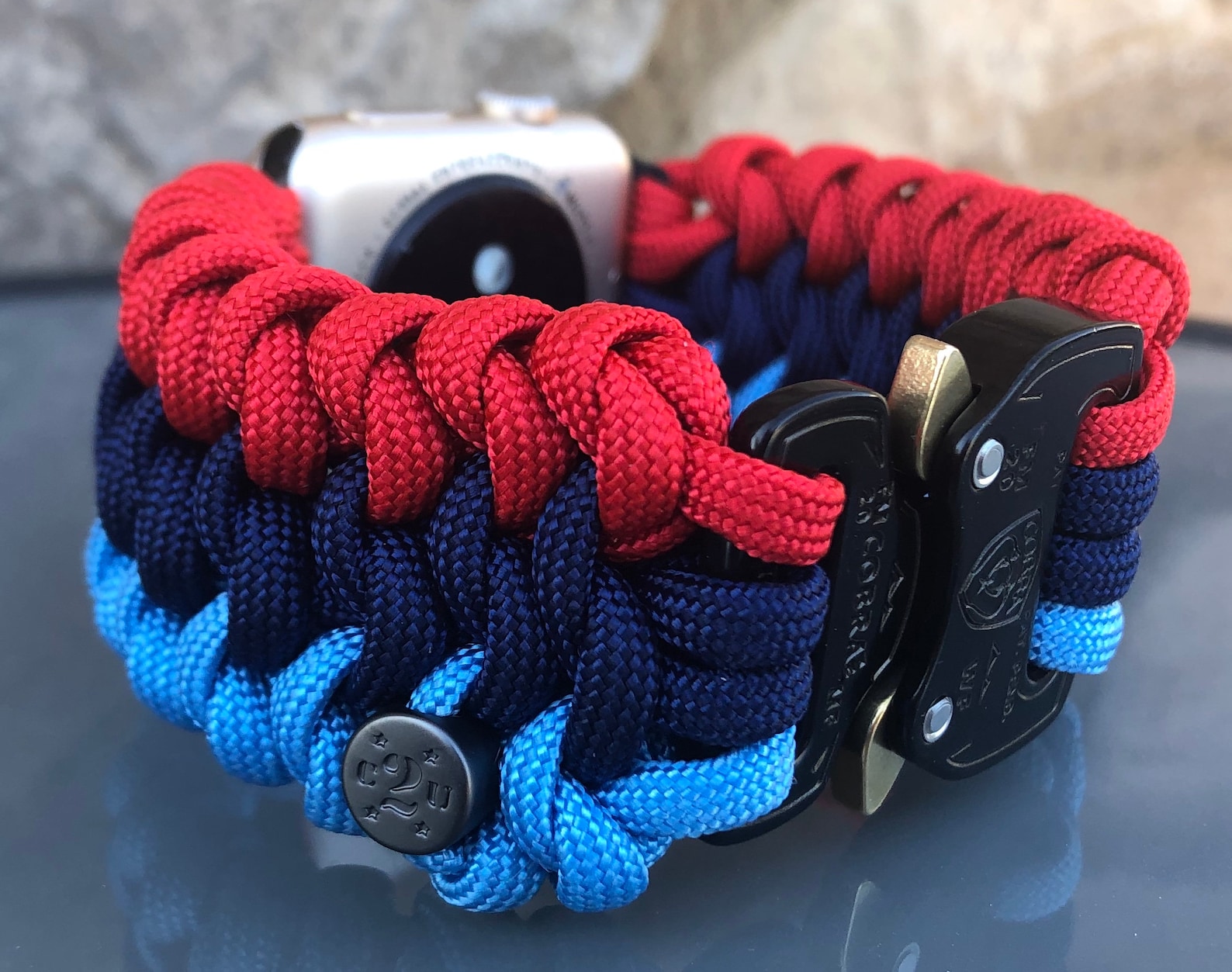 Paracord Watch Band for Apple Watch Series 1 2 3 4 5 6 Etsy