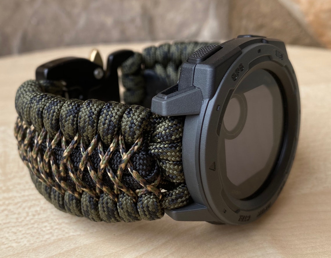 Paracord Watch Band for Garmin Instinct/garmin Forerunner Etsy