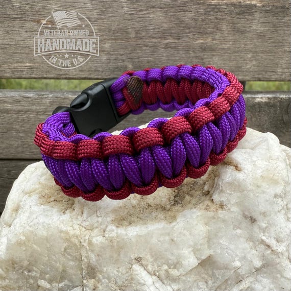 Paracord Minimalist Rope Bracelet, Survival 550 Cord Bracelet