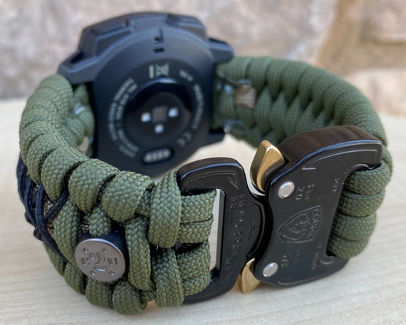 Buy Paracord Watch Band for Garmin Instinct garmin Forerunner 935
