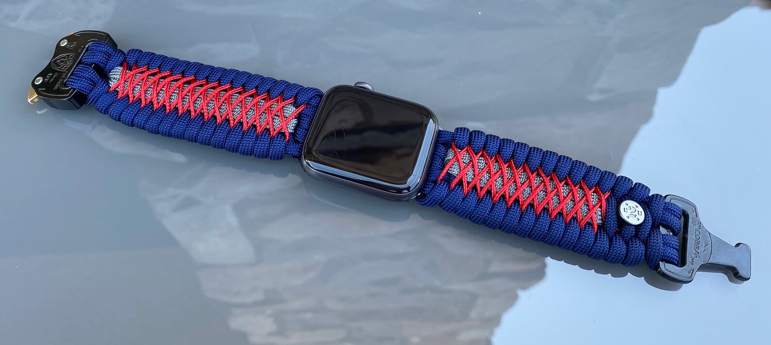 Apple Watch Paracord Band SERIES 1 2 3 4 5 & 6 / 550 Etsy