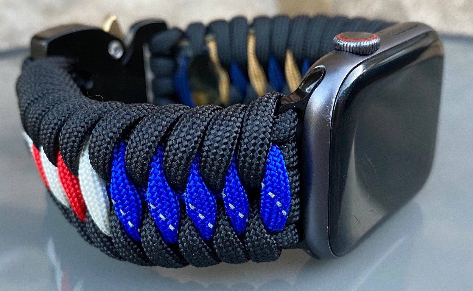 Paracord Watch Band for Apple Watch Series 1 2 3 4 5 6 Etsy