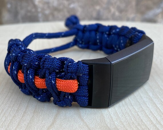 Bracelet de montre personnalise en paracorde pour Fitbit Charge 2 3 4 5 6 montre non incluse Etsy France