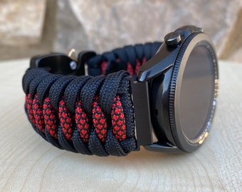 Paracord Watchband For Samsung Galaxy Watch5 40mm 44mm Pro Etsy Paracord Watchband For Samsung Galaxy Watch5 40mm 44mm Pro Etsy