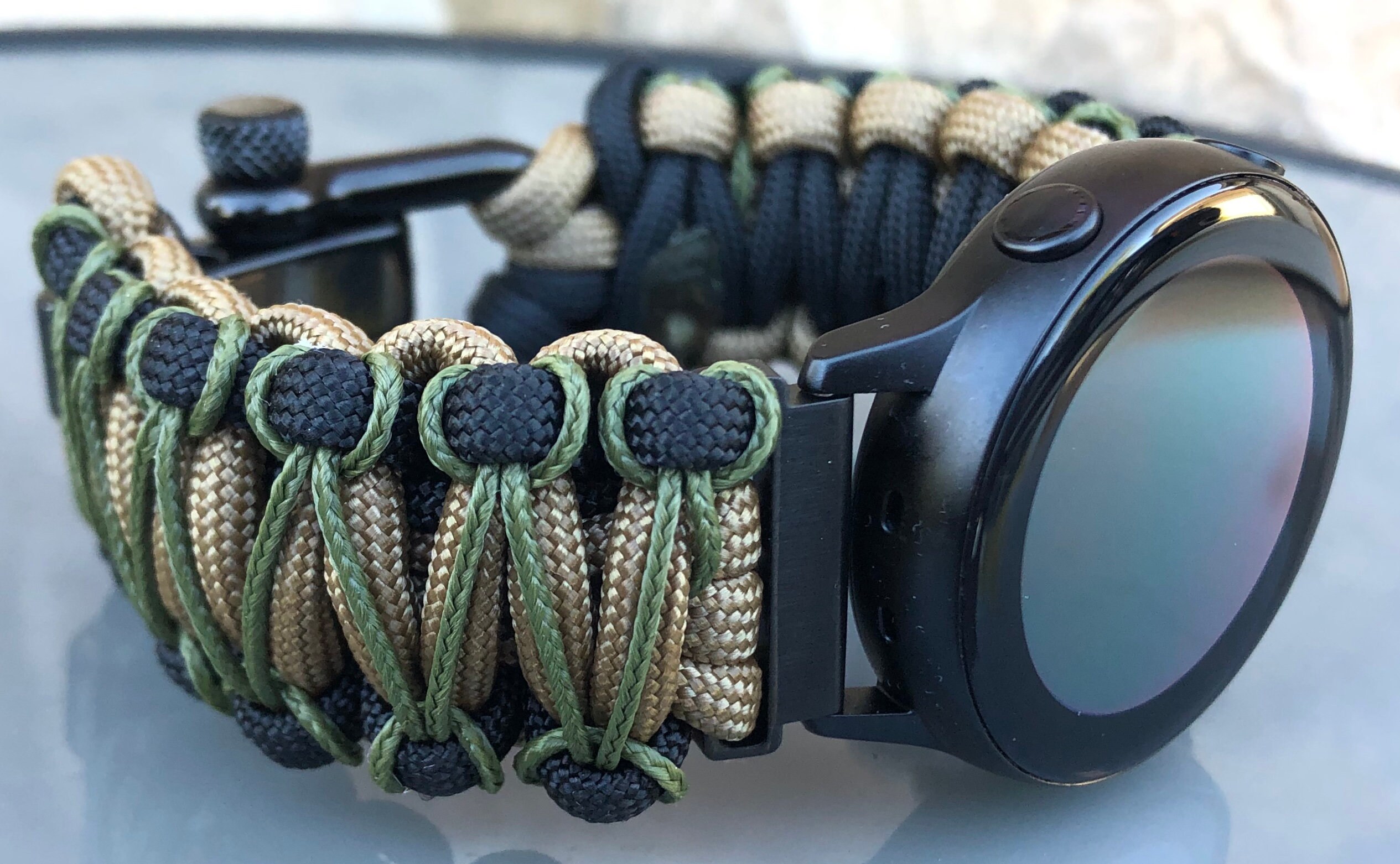 Personalized Paracord Watch Band for Samsung Galaxy Watch Active active 2 Galaxy Active active 2 watch Not Included Etsy Canada