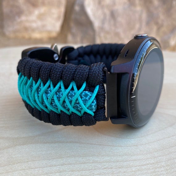 Bracelet de montre paracorde pour Garmin Vivoactive 3 Vivoactive