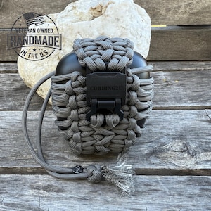 Paracord Buds case compatible with PowerBeats Pro, AirPods Pro 1 and 2, AirPods 3 and 4, Galaxy Buds 3/3 Pro(earbuds and case not included).