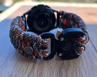 Personalized Paracord Watch Band for Google Pixel Watch and Pixel