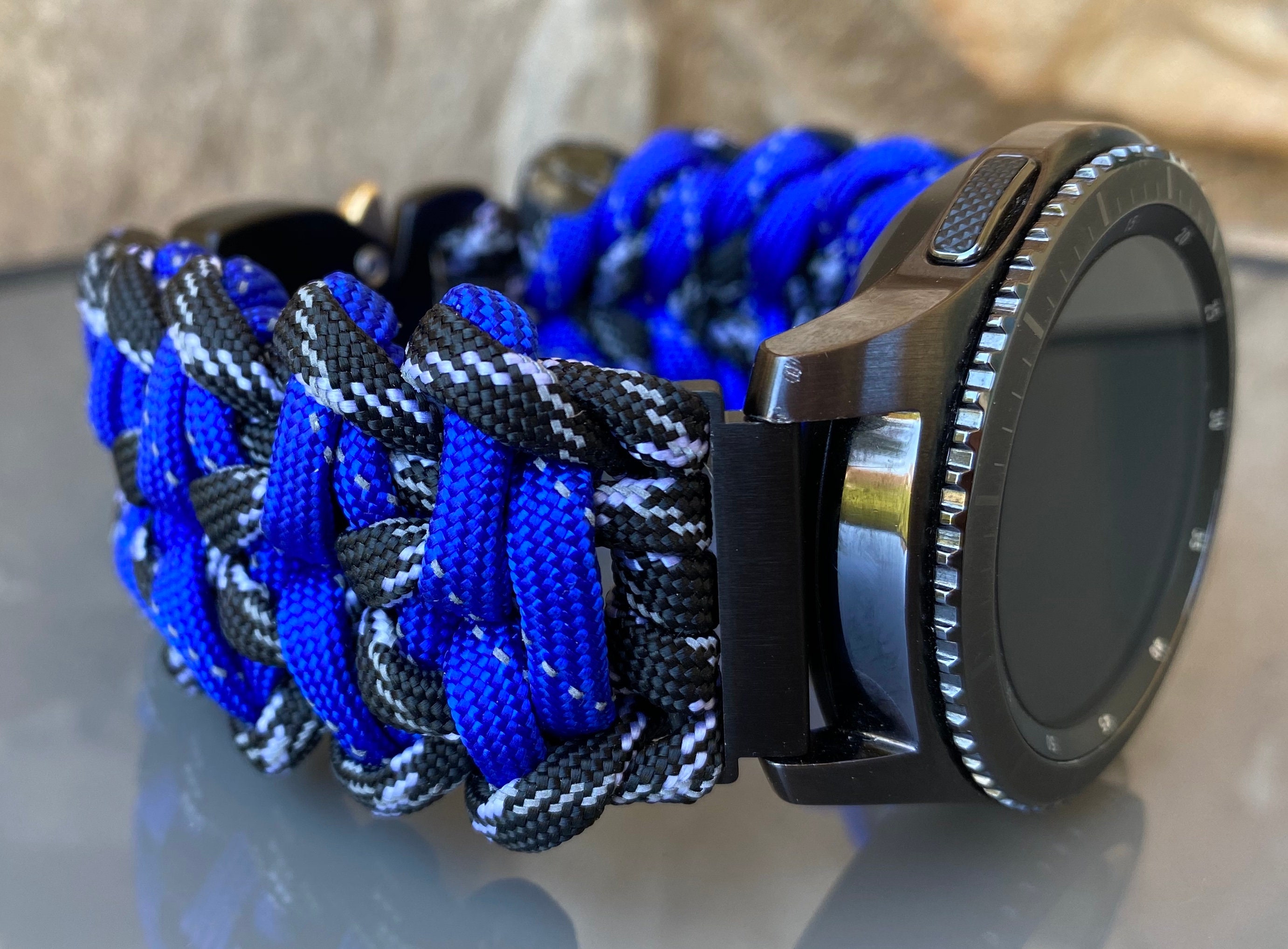 paracord watch band gear s3