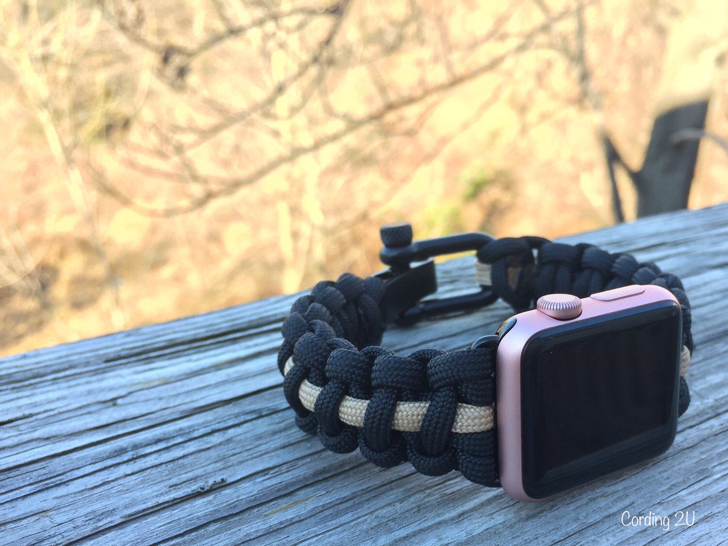 Apple Watch Band Paracord Apple Watch Strap 550 Cord Apple Etsy