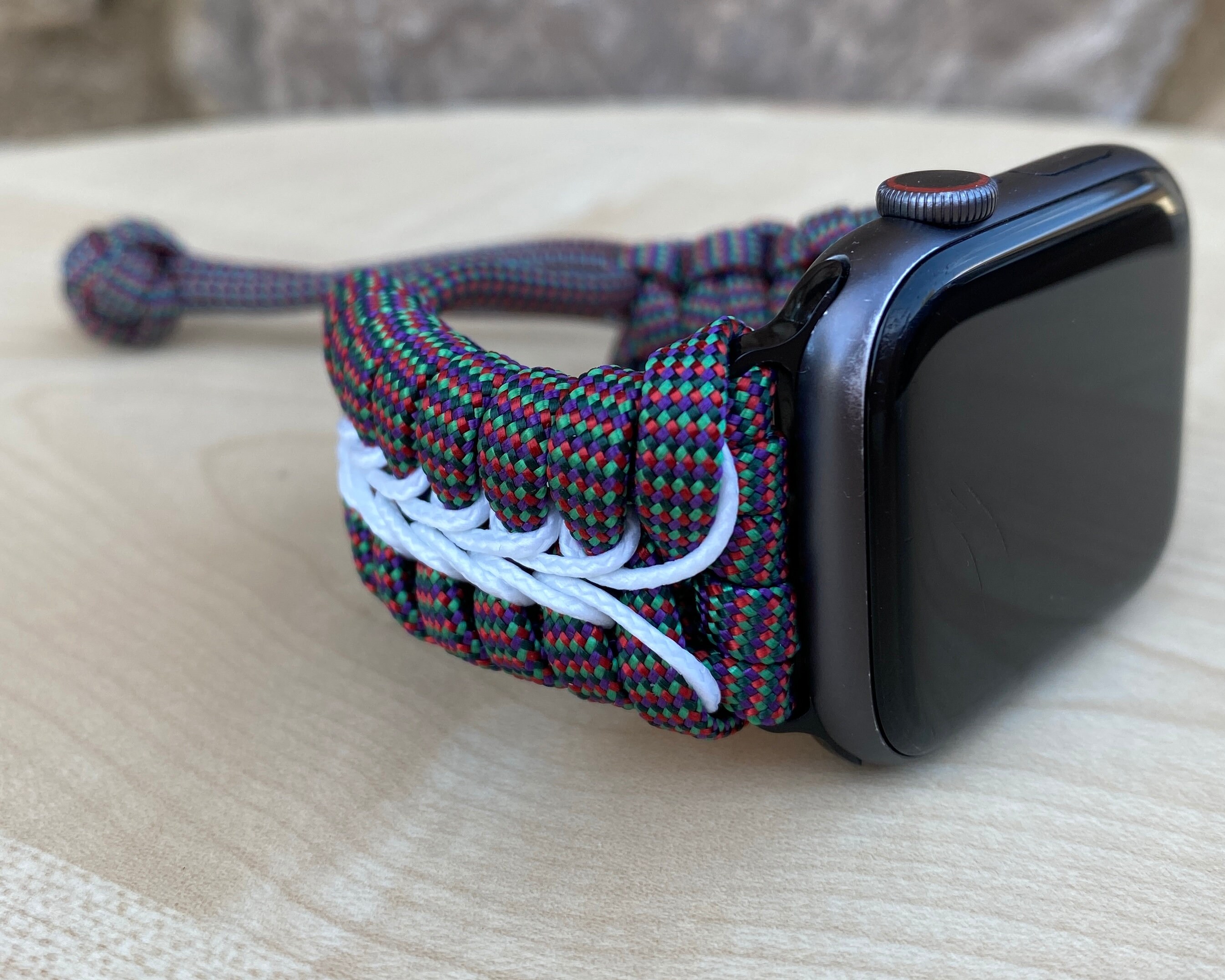Personalized Paracord Watch Band for Apple Watch Series 1 2 3 4 5 6 7 8 9 Ultra Ultra 2 and SE watch Not Included Etsy