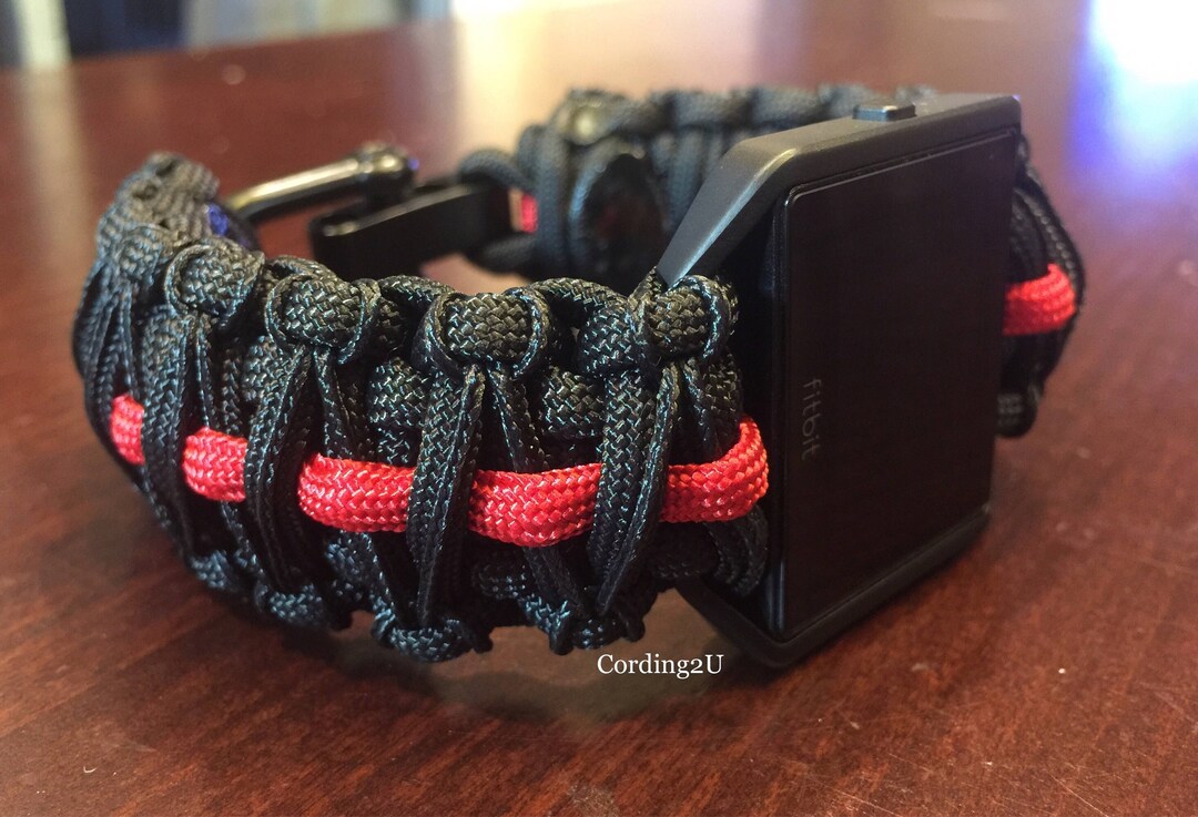 Personalized Paracord Watch Band for Fitbit Blaze watch Not Included Etsy Australia