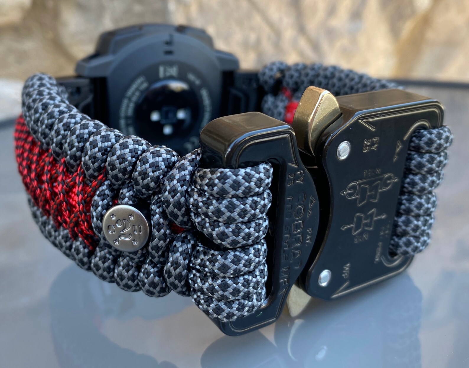 Paracord Watch Band for Garmin Instinct/garmin Forerunner Etsy