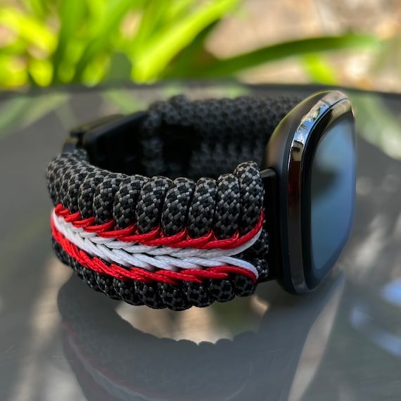 Fitbit versa paracord best sale band