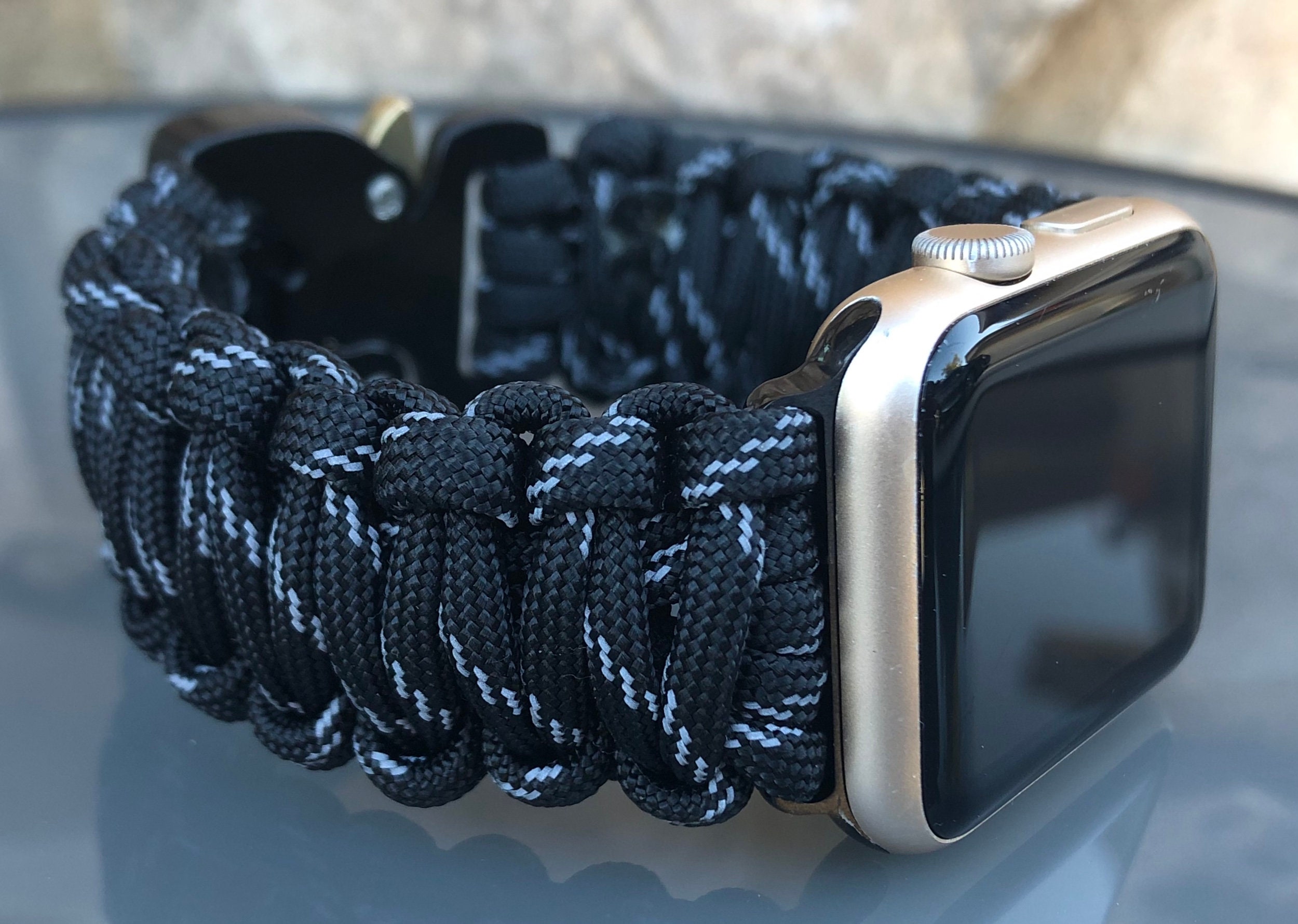 Paracord Watch Band for Apple Watch Series 1 2 3 4 5 6 7 8
