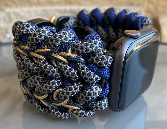 Paracord Watch Band for Apple Watch Series 1 2 3 4 5 6 7 8