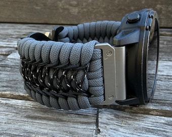 Handmade Paracord Watchband for Garmin Watch