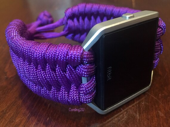 Fitbit Blaze Watch Band Paracord Fitbit Blaze Strap 550 Cord | Etsy