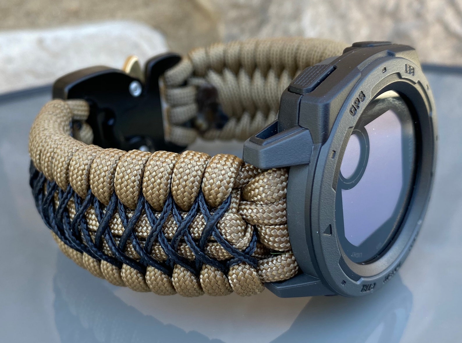 Paracord Watch Band for Garmin Instinct/garmin Forerunner Etsy