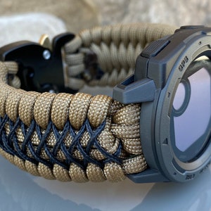 Personalized Paracord Watch Band for Garmin Instinct 1, 2 & 3 (watch not included)