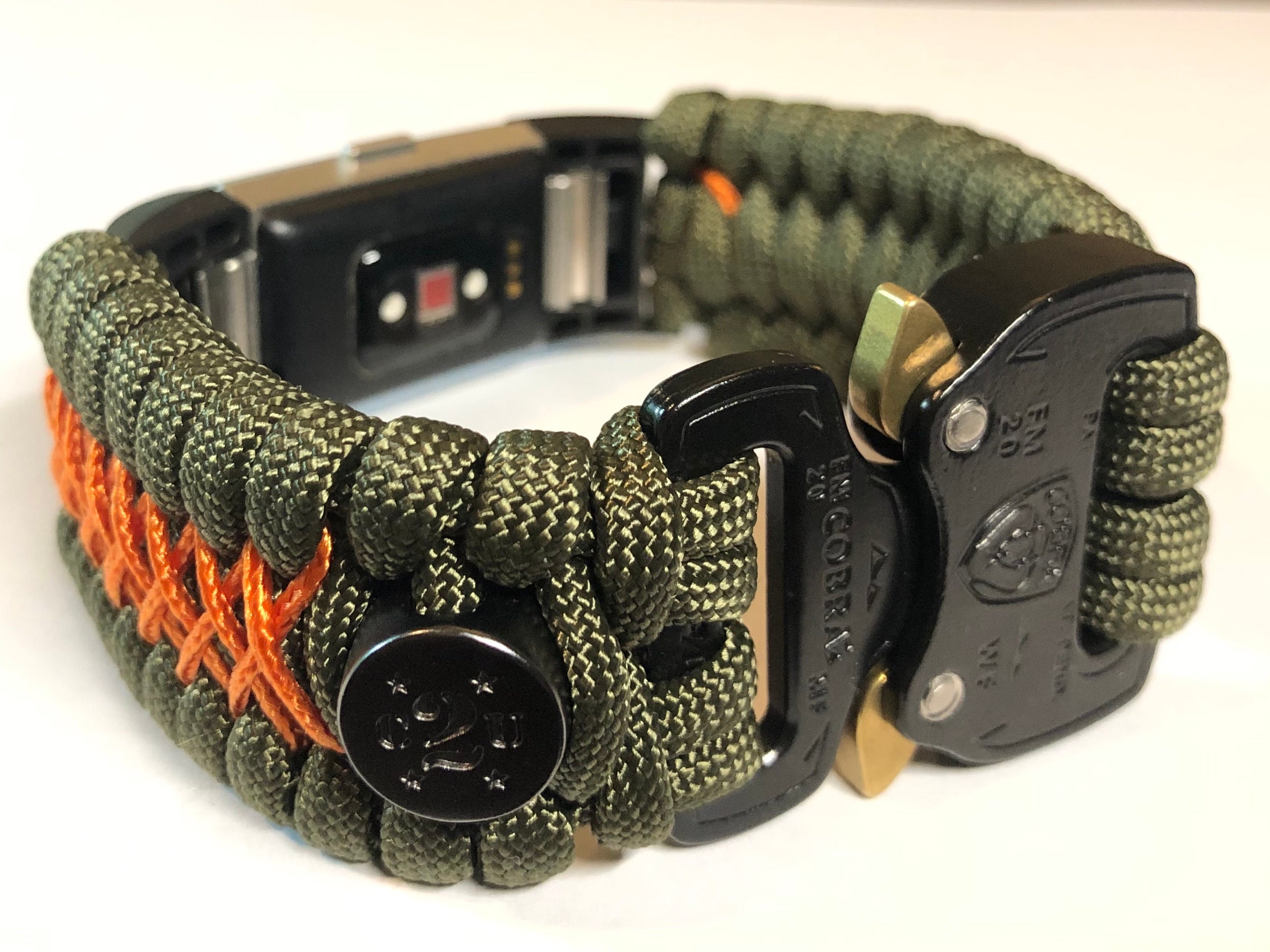 Fitbit Charge 2/3/4 Watch Band. Paracord Fitbit Charge 2/3/4 | Etsy