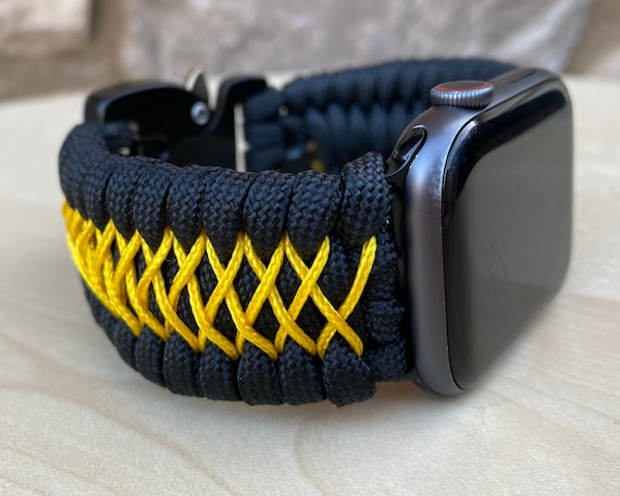 Paracord Watch Band for Apple Watch Series 1, 2, 3, 4, 5, 6, 7, 8, 9,  Ultra, Ultra 2, and SE watch Not Included -  Canada