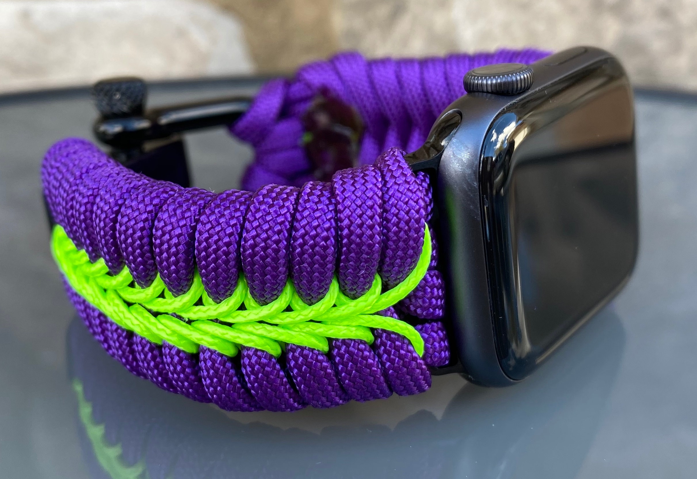 Paracord Watch Band for Apple Watch Series 1 2 3 4 5 6 Etsy