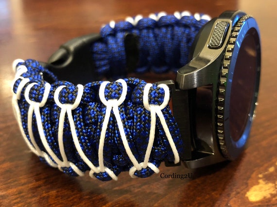 Samsung gear s3 frontier paracord band best sale