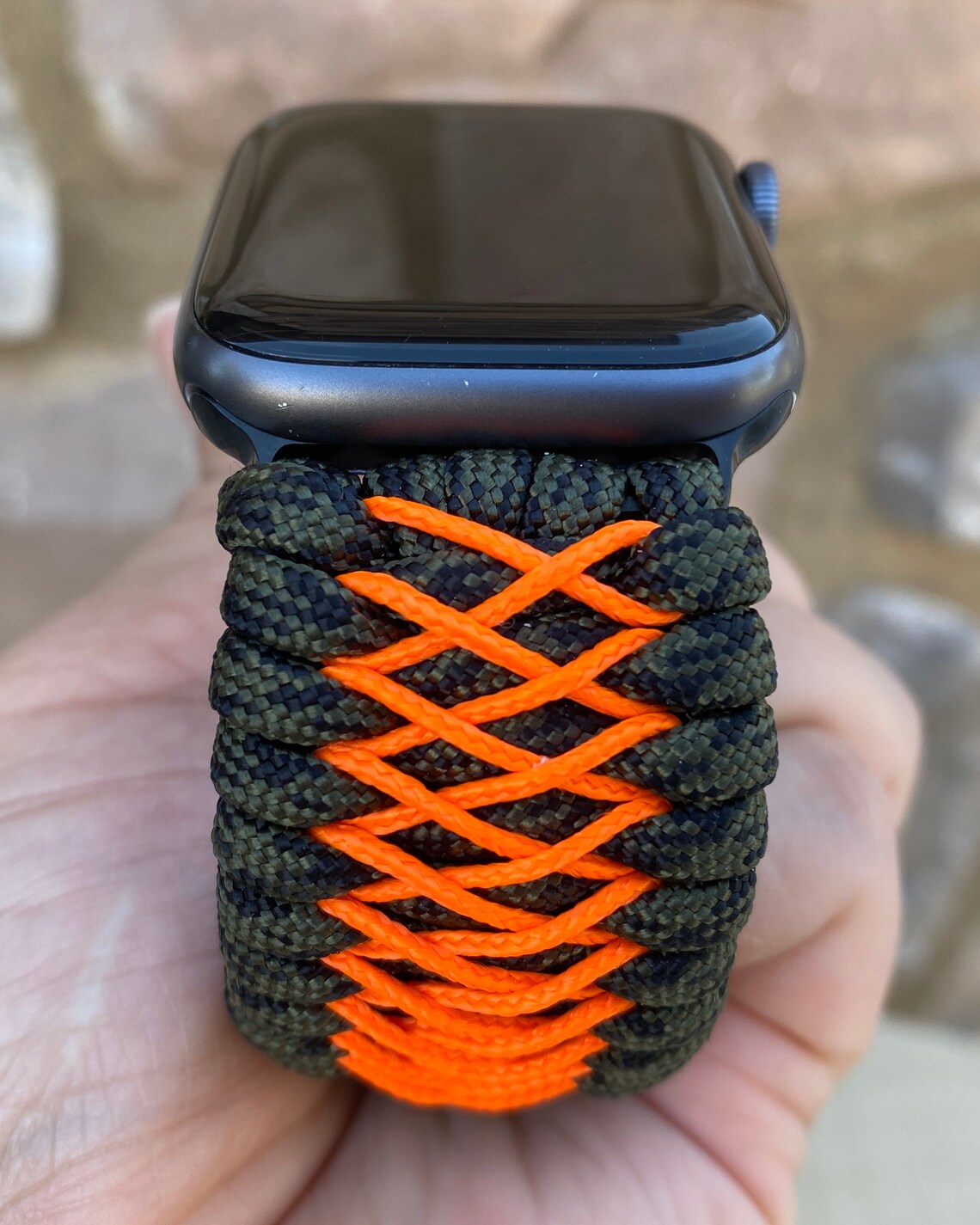 Paracord Watch Band for Apple Watch Series 1 2 3 4 5 6 Etsy