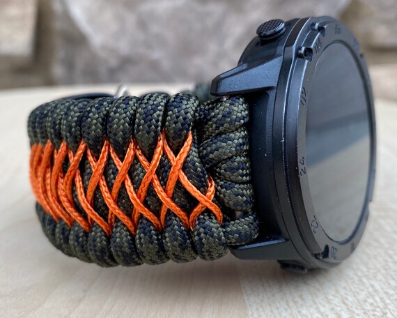 Bracelet de montre Paracord pour Garmin Instinct 1 & 2/Garmin