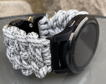 Spersonalizowany pasek do zegarka z paracordu, seria Garmin Venu