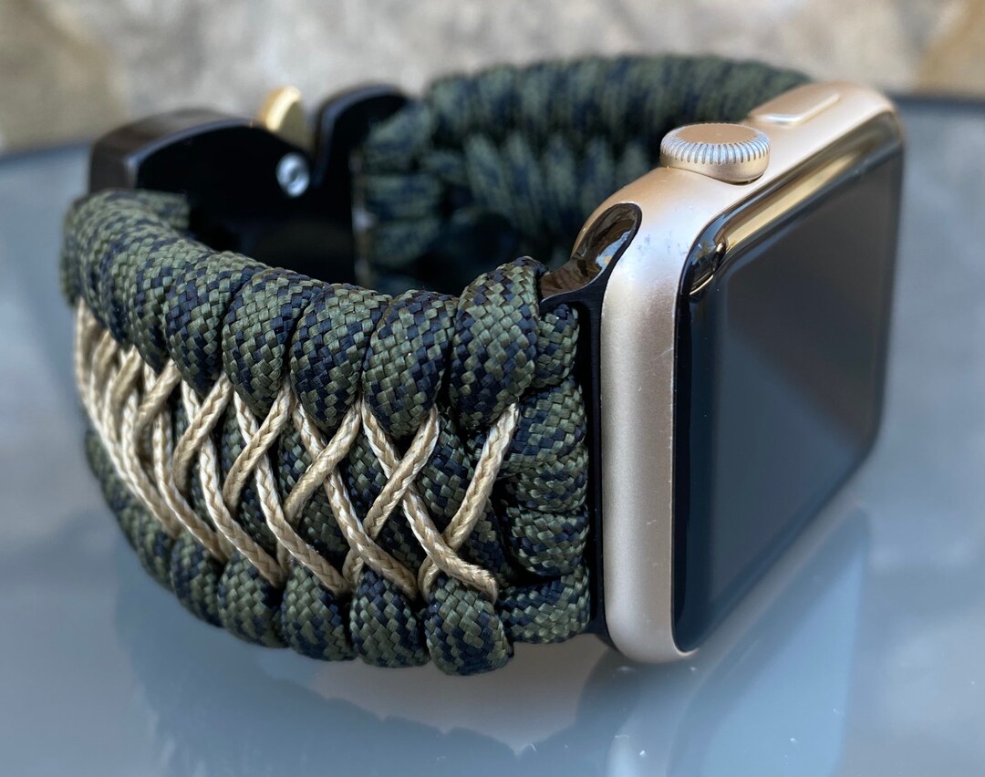 Paracord iwatch band clearance