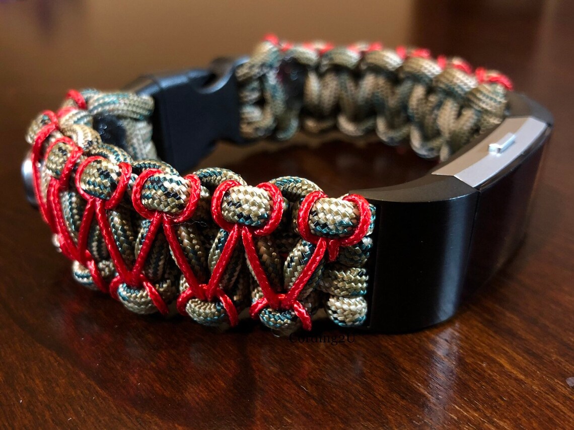 fitbit charge 2 paracord band