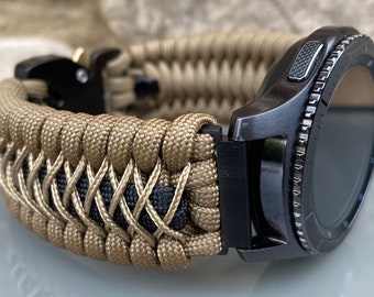 paracord galaxy watch band