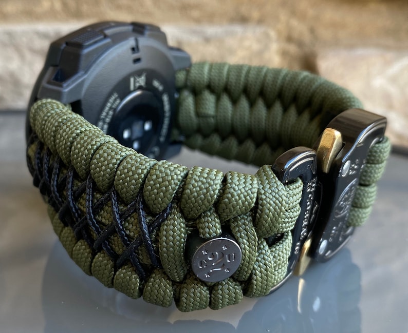 Paracord Watch Band for Garmin Instinct/garmin Forerunner Etsy