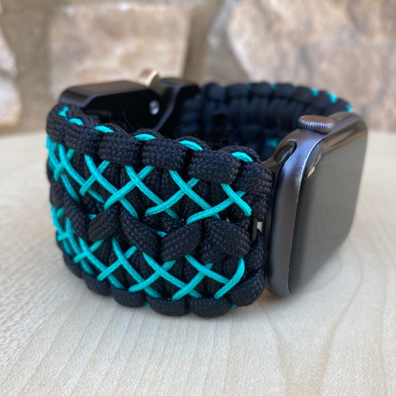 Paracord Watch Band for Apple Watch Series 1 2 3 4 5 6 7 8