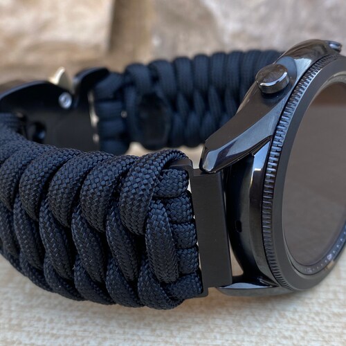 Paracord Watch Band For Samsung Galaxy Watch 4 Classic Etsy Paracord Watch Band For Samsung Galaxy Watch 4 Classic Etsy