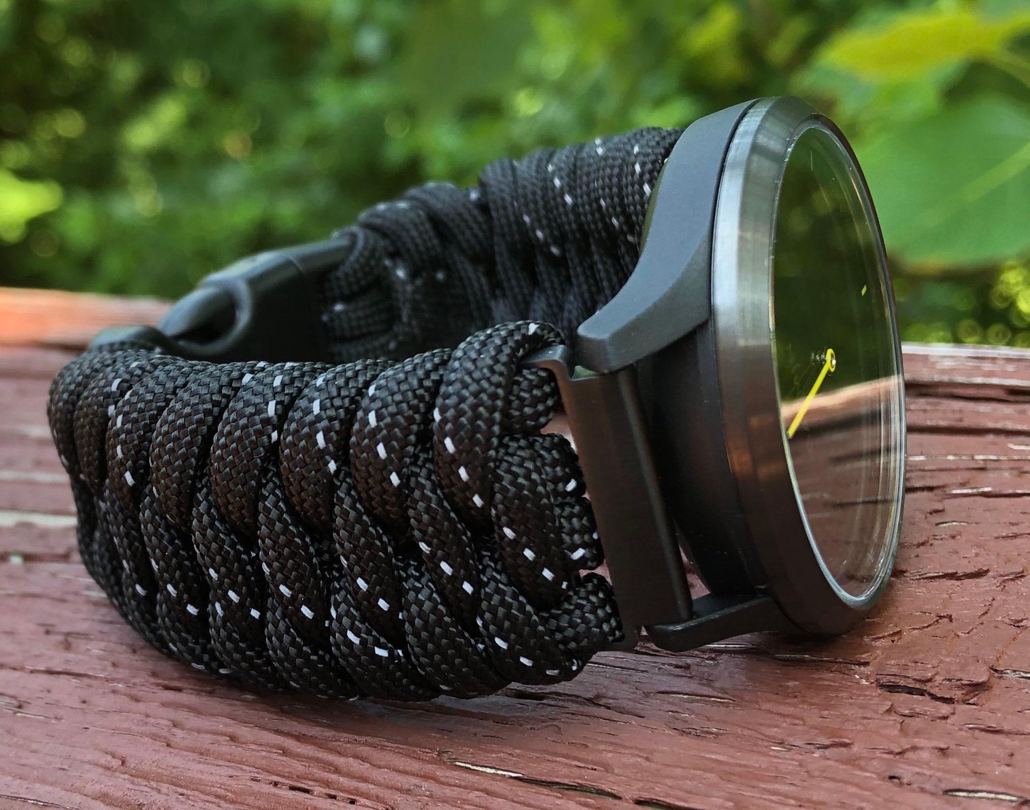 Paracord Watch Band for Garmin Watch Garmin Vivomove HR watch Not