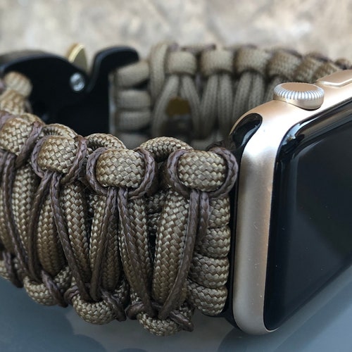 Paracord Watch Band for Apple Watch Series 1 2 3 4 5 6 Etsy