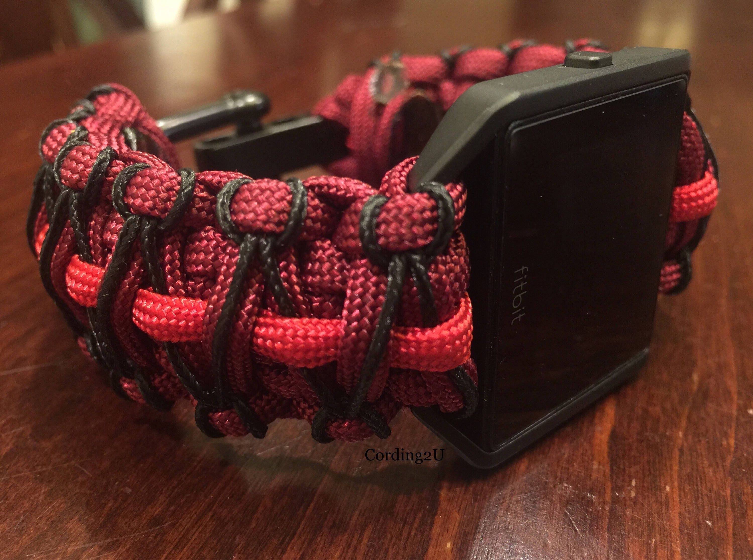 Paracord fitbit blaze band on sale