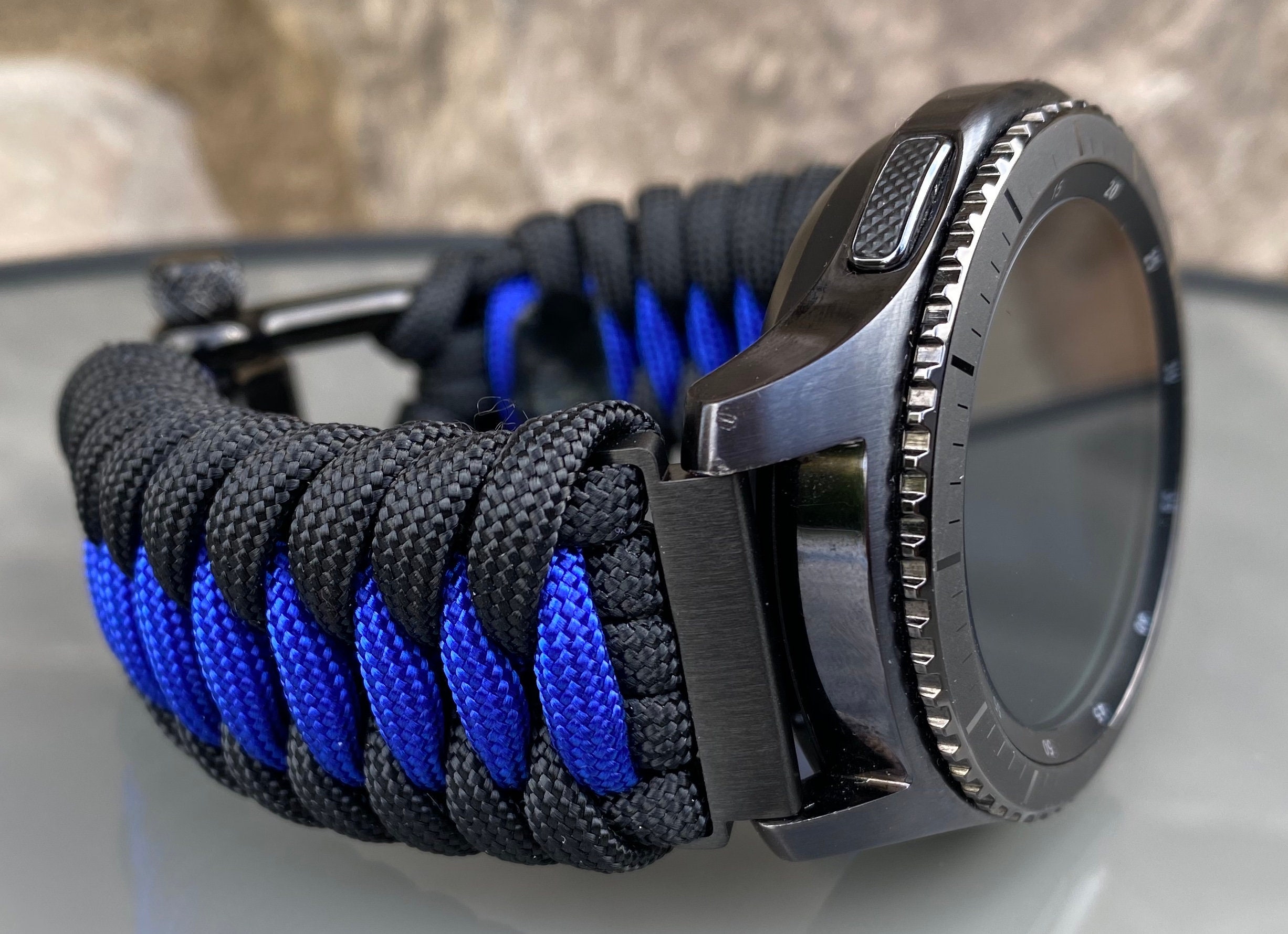 Paracord Watch Band for Samsung Galaxy Watch Galaxy 42mm Galaxy 46mm Gear S3 Frontier Gear S3 Classic Gear Sport watch Not Included Etsy