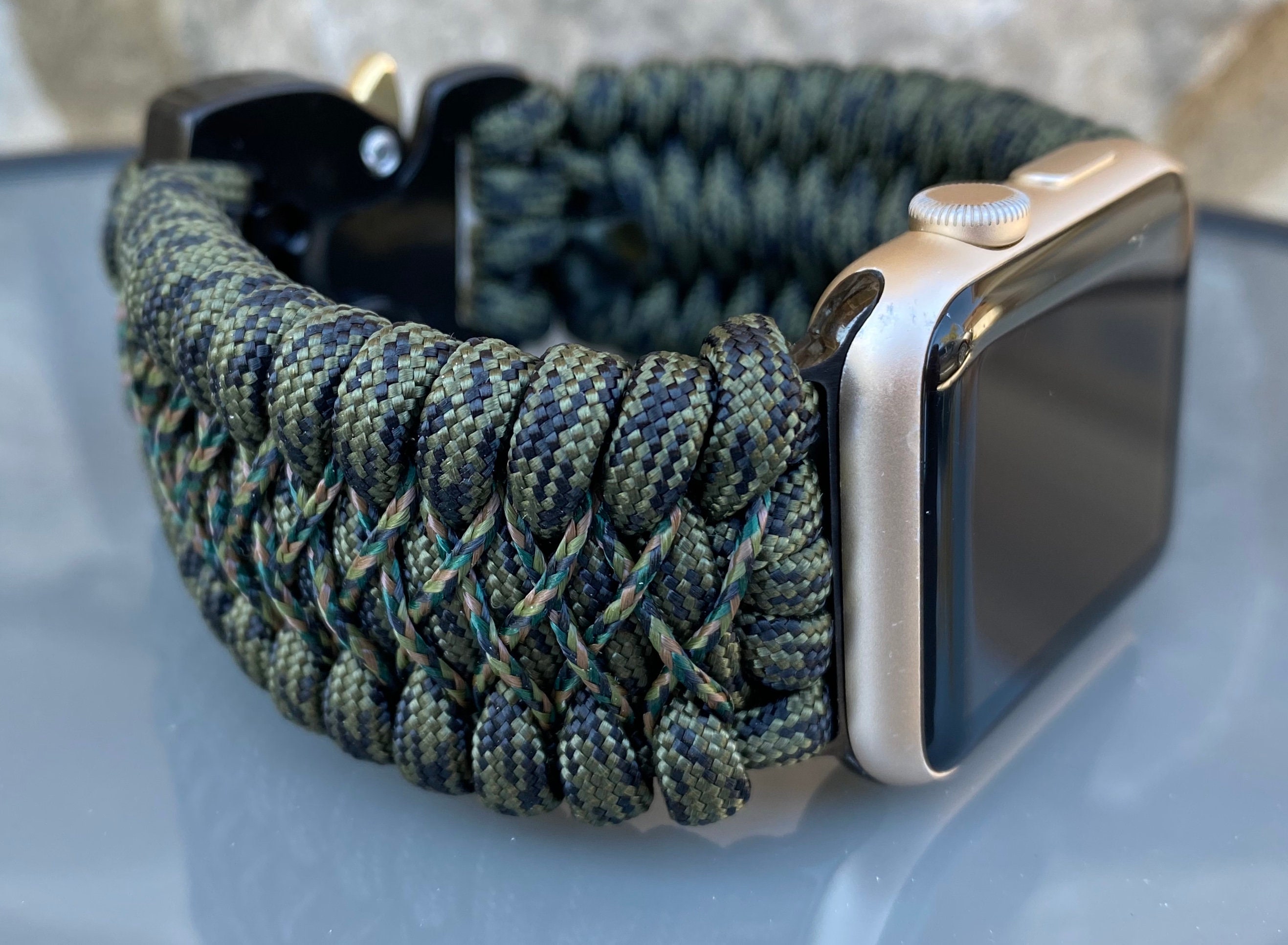 Paracord Watch Band for Apple Watch Series 1 2 3 4 5 6 - Etsy