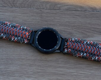 Personalized Paracord Watch Band Compatible With Samsung Galaxy