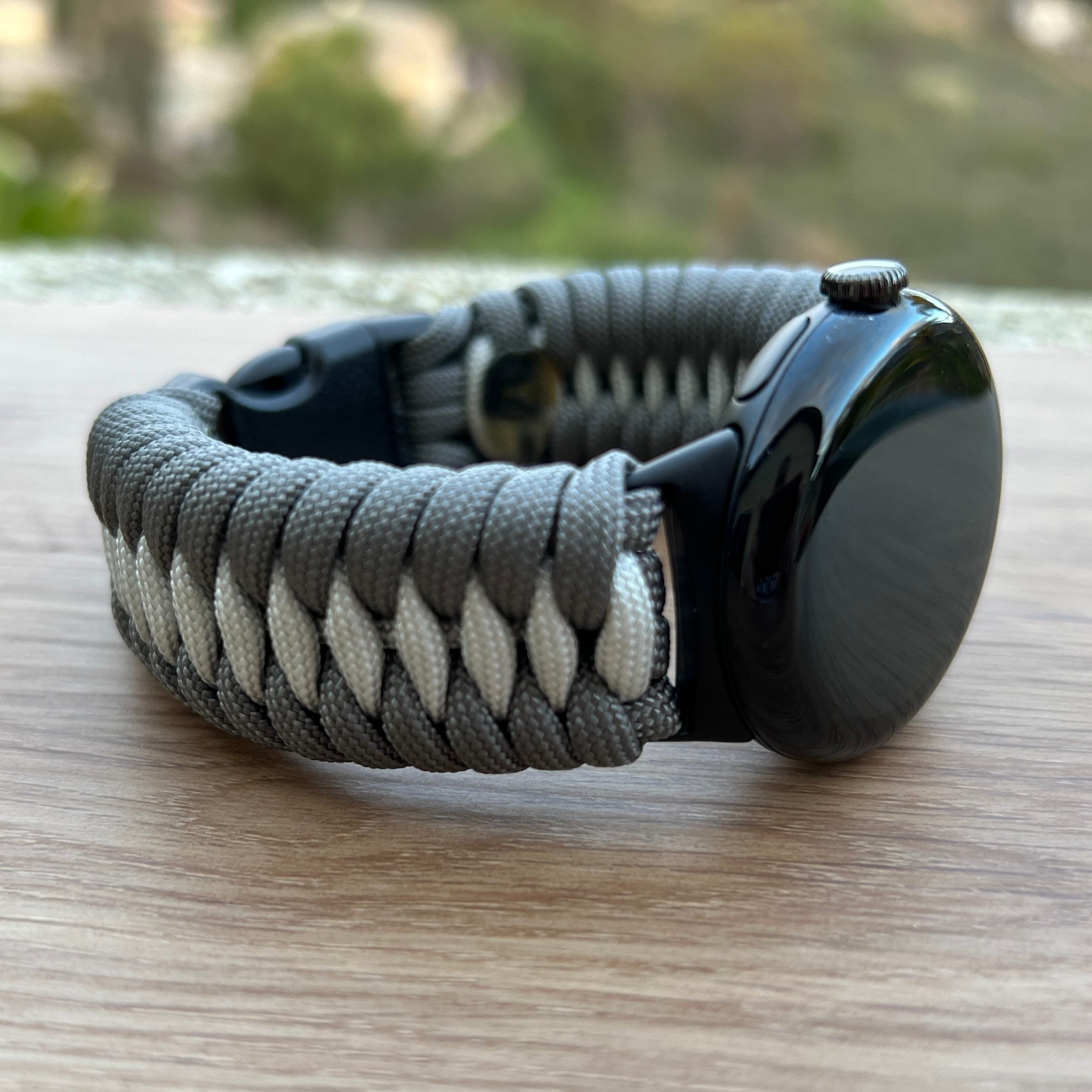 Paracord Watch Band for Google Pixel Watch and Pixel Watch 2 watch